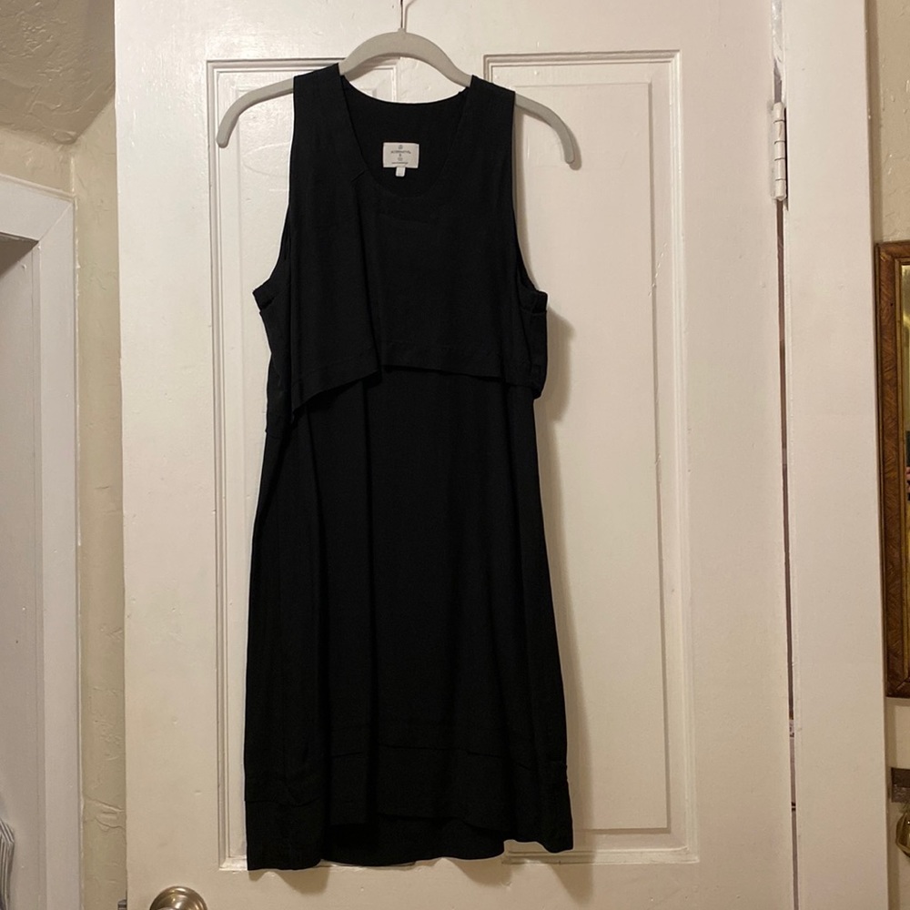 Alternative Apparel Black Layered Dress